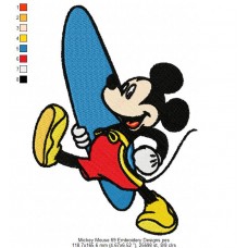 Mickey Mouse 69 Embroidery Designs